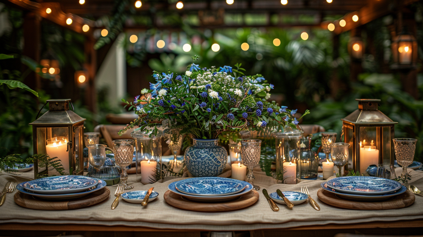 Comment choisir des assiettes pour un dîner en plein air